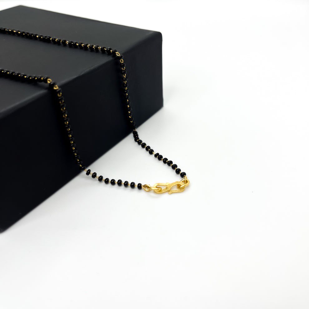 Heart Shaped Diamond Flower Mangalsutra For Women