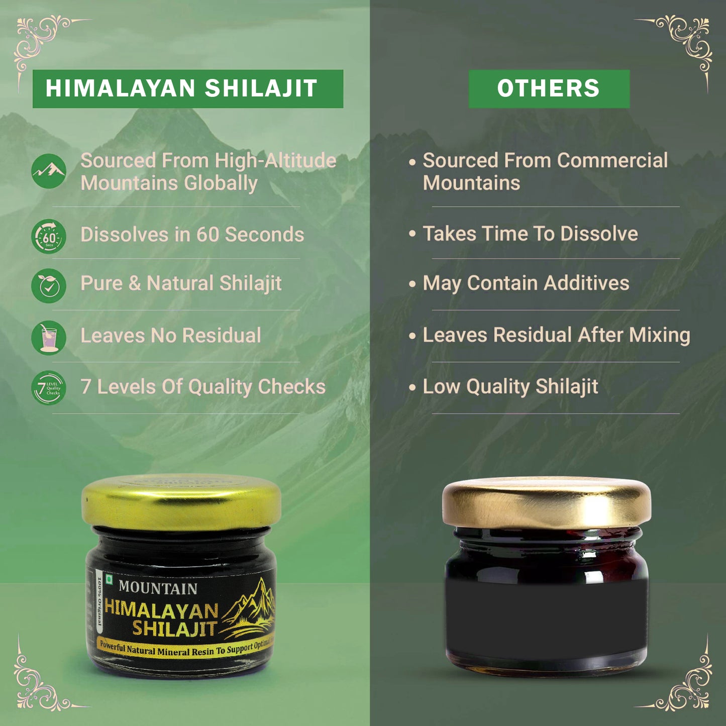 Mountain Himaliyan Shilajit I Buy Now !