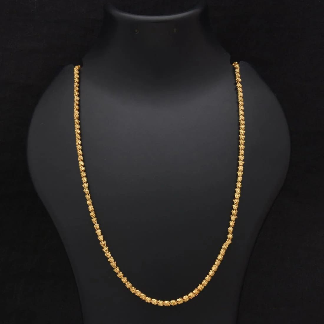 Rajwadi Gorgeous Design Gold Plated Chain for Men - Style A473