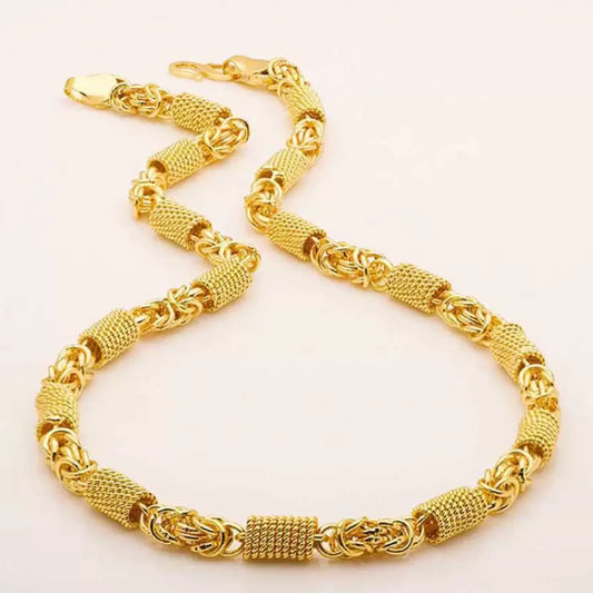 Stylish Heavy Golden Neck Men Chain Gold-plated Plated Brass Chain